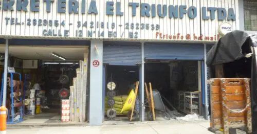 FERRETERIA EL TRIUNFO LTDA CALLE 12 CON 14 FERRETERIA EL TRIUNFO LTDA CALLE 12 CON 14